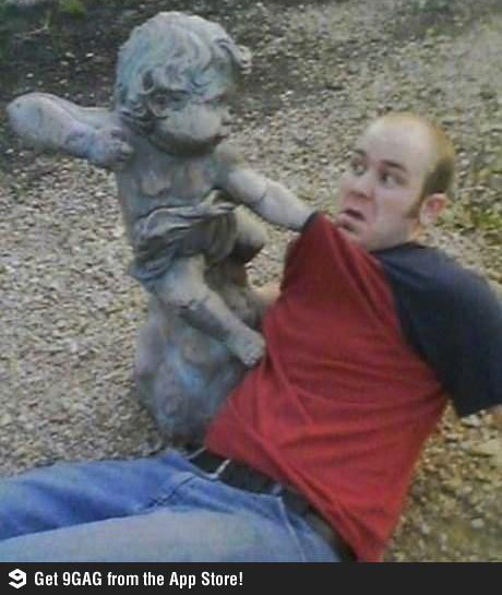 如何被雕像霸凌8