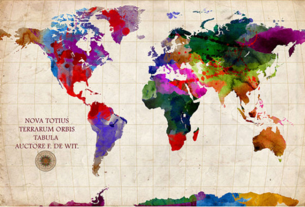 老外看世界！40張創意世界地圖15