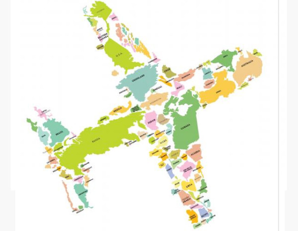 老外看世界！40張創意世界地圖2