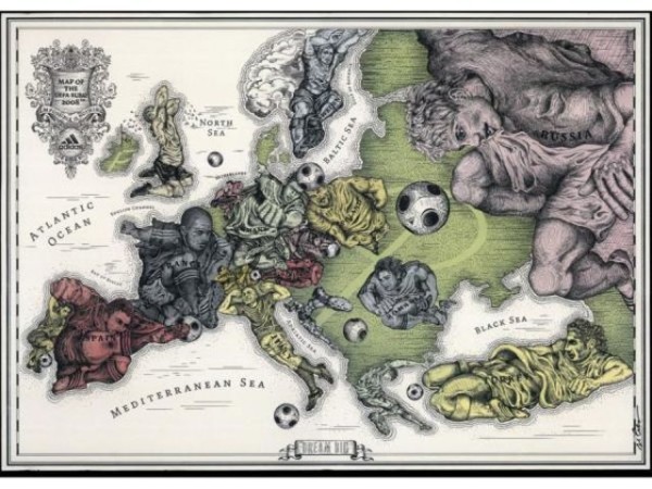 老外看世界！40張創意世界地圖20