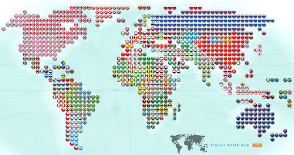 老外看世界！40張創意世界地圖29