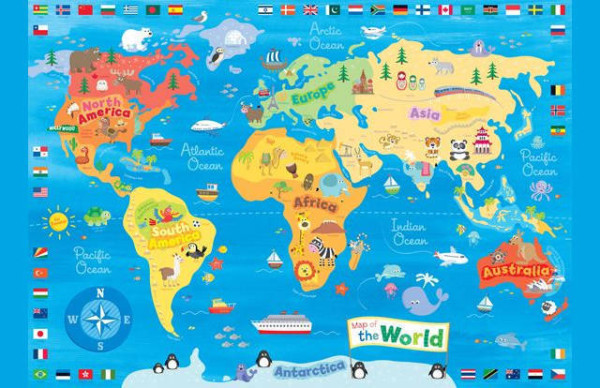 老外看世界！40張創意世界地圖30