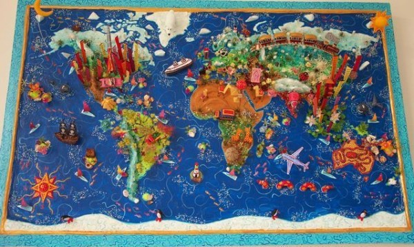 老外看世界！40張創意世界地圖41