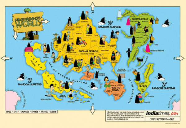 老外看世界！40張創意世界地圖42