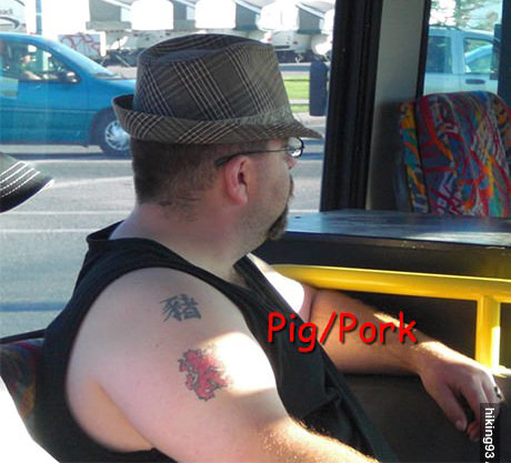 詞不達意的老外刺青4