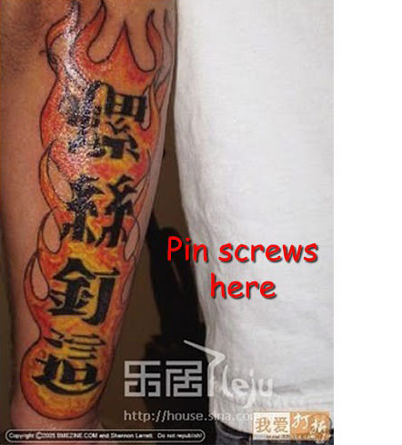 詞不達意的老外刺青6