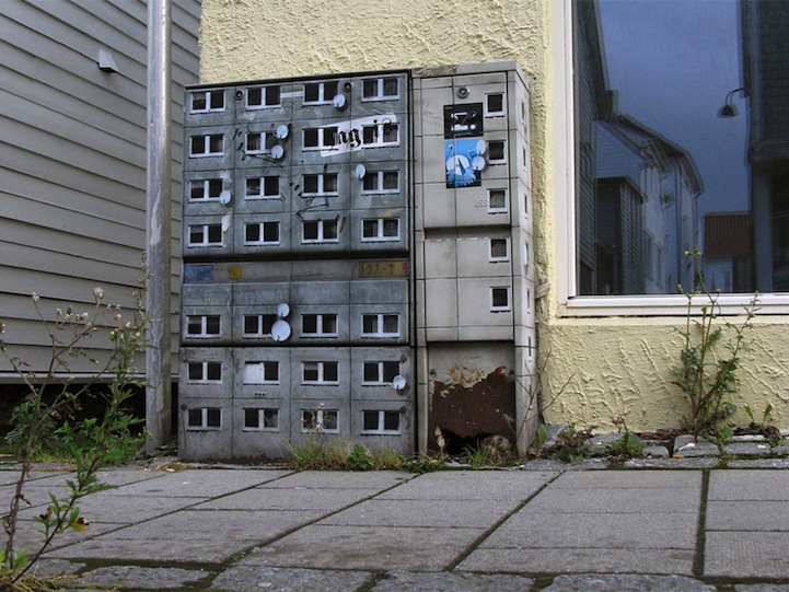 風景畫Out！化身小小公寓的變電箱11