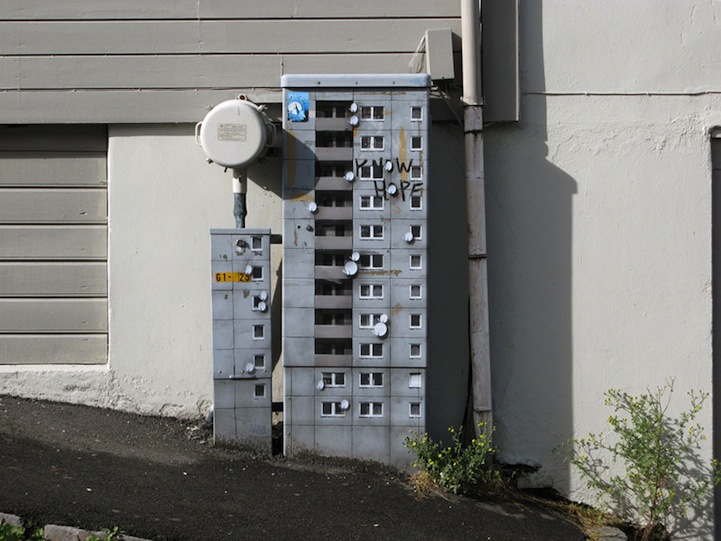 風景畫Out！化身小小公寓的變電箱12