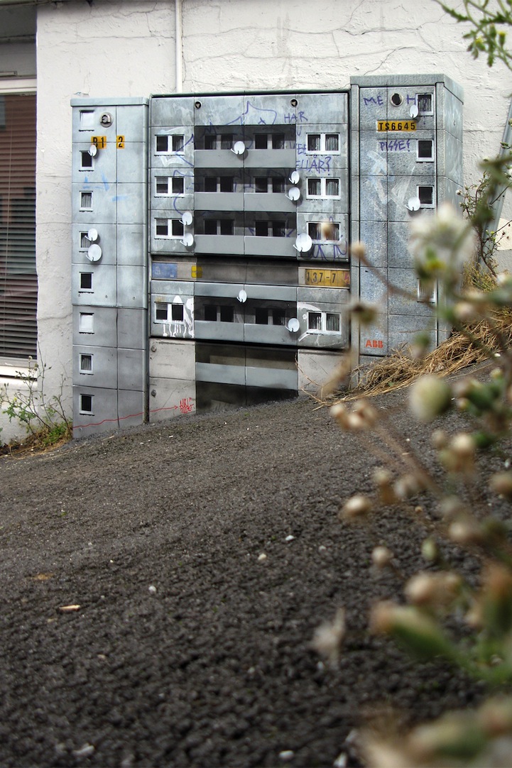 風景畫Out！化身小小公寓的變電箱5