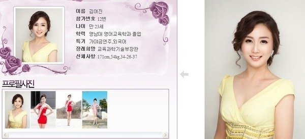 撞臉撞很大的韓國選美比賽14