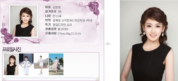 撞臉撞很大的韓國選美比賽7