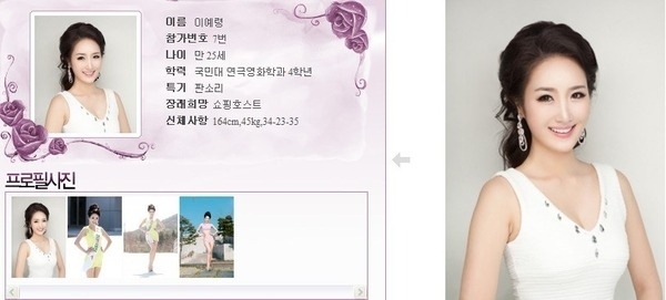 撞臉撞很大的韓國選美比賽9