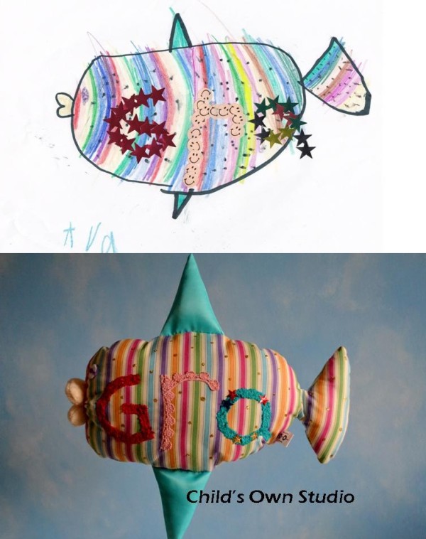 美夢成真！把小朋友的塗鴉變成真實玩偶3