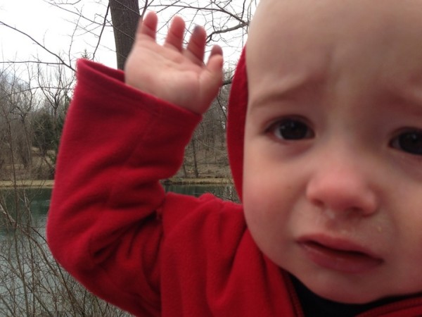 老爸用照片記錄兒子哭哭的荒唐原因11