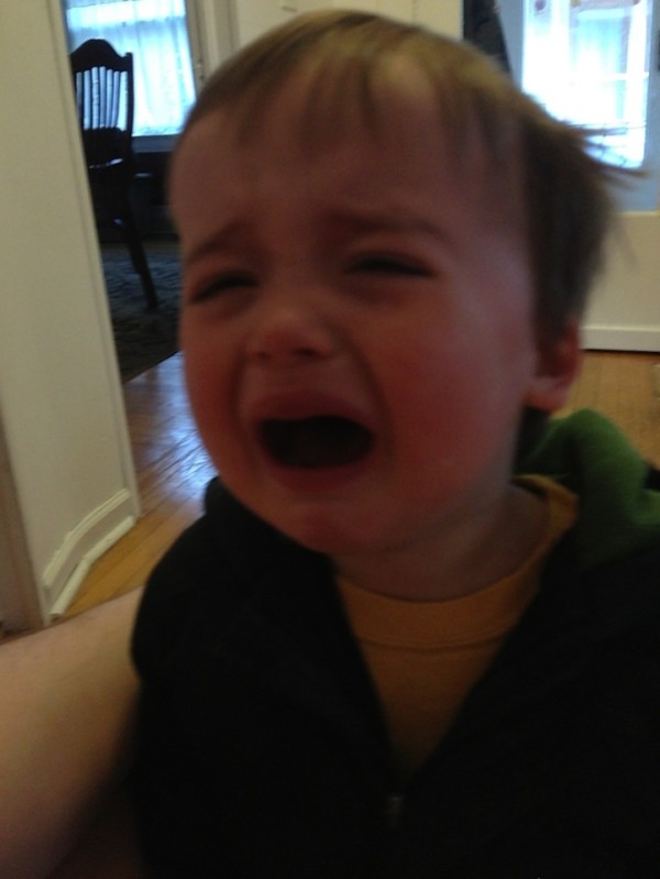 老爸用照片記錄兒子哭哭的荒唐原因4