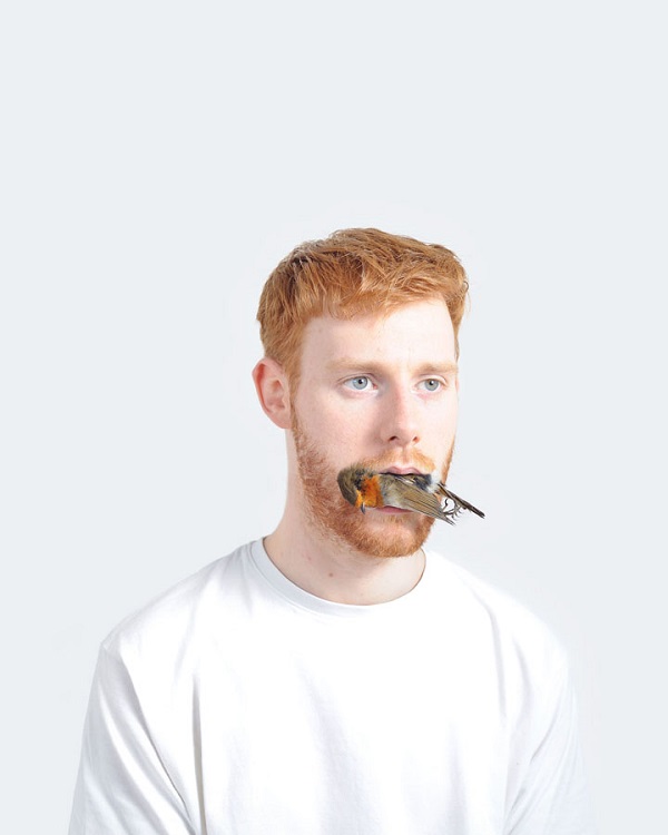 超詭異！人類咬著動物屍體攝影集4