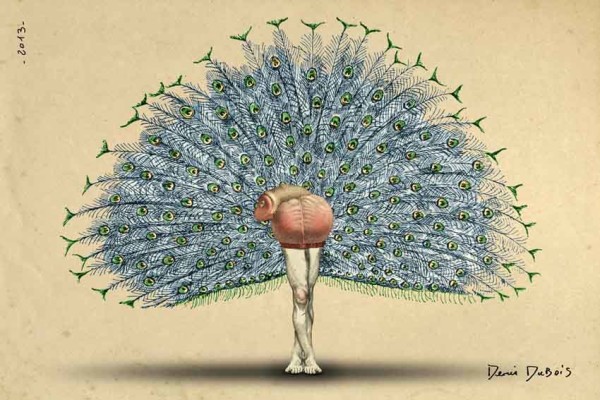 重新思考宇宙邏輯的復古畫作13