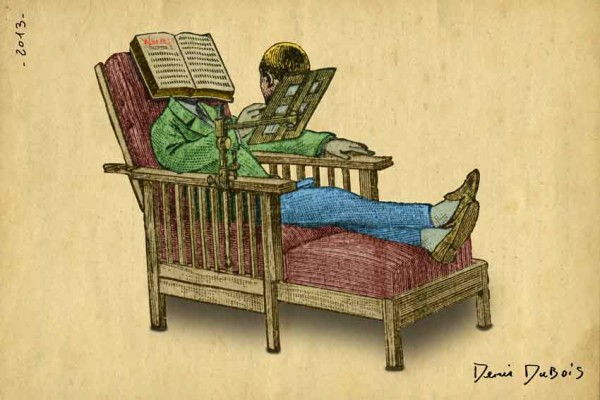 重新思考宇宙邏輯的復古畫作2