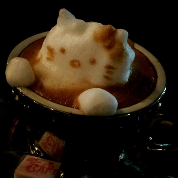 可愛到炸開！拿鐵咖啡奶泡做的動物7