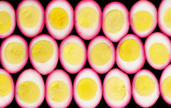 各種食物從中切半的模樣4