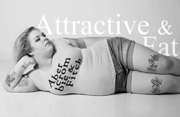 胖女人的反擊！A&F被惡搞成Attractive & Fat5