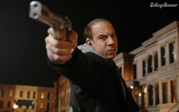 看什麼看，沒看過禿頭馮迪索嗎？2