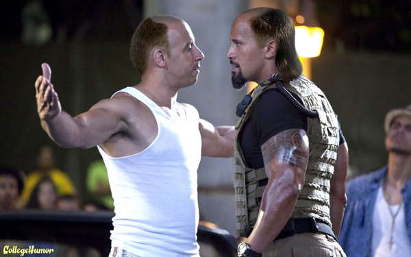 看什麼看，沒看過禿頭馮迪索嗎？6