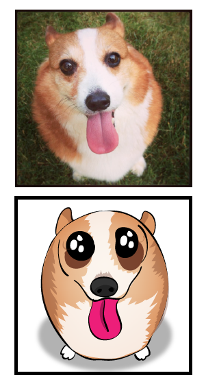 藝術家惡搞別人的臉書大頭照7