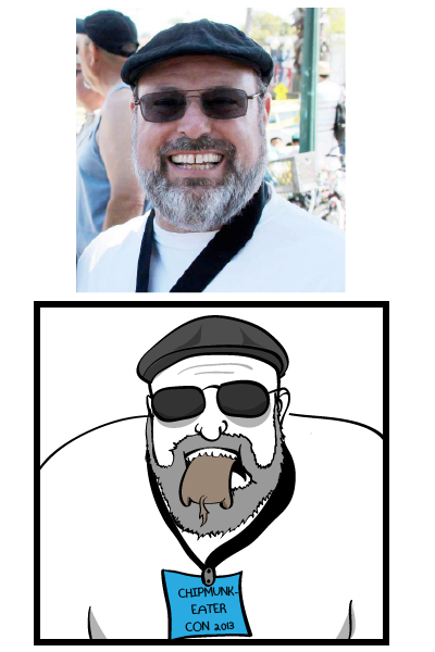 藝術家惡搞別人的臉書大頭照9