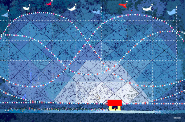 97歲神阿公用小畫家畫出這些神圖！1