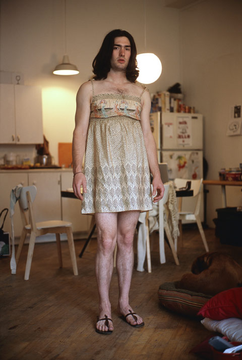 另類情趣？男朋友穿女朋友的衣服4